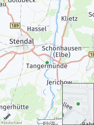Here Map of Tangermünde