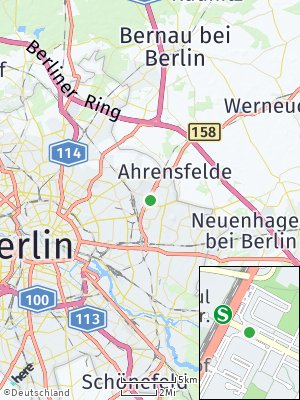 Here Map of Marzahn