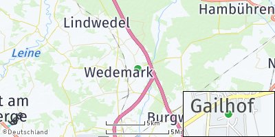 Google Map of Gailhof