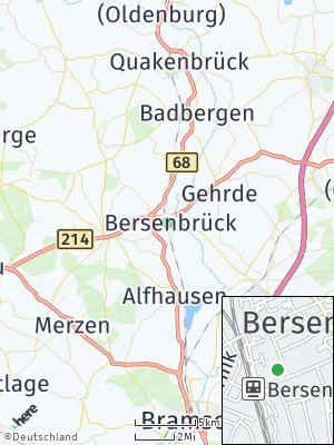Here Map of Bersenbrück