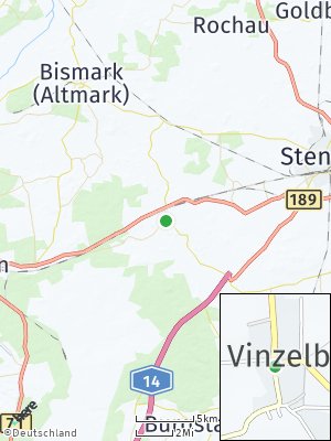Here Map of Vinzelberg
