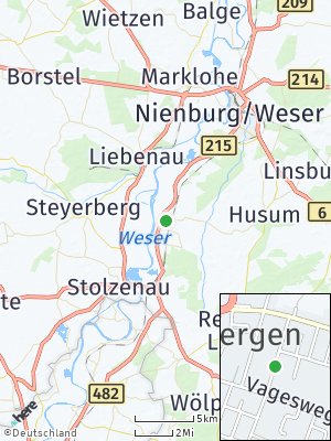 Here Map of Landesbergen