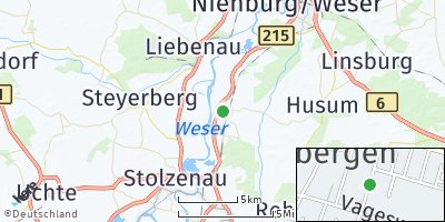 Google Map of Landesbergen