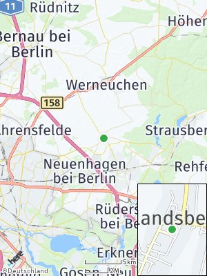 Here Map of Altlandsberg