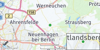 Google Map of Altlandsberg