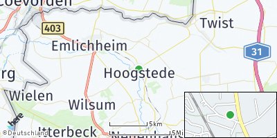 Google Map of Hoogstede