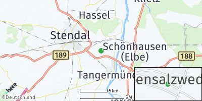 Google Map of Langensalzwedel