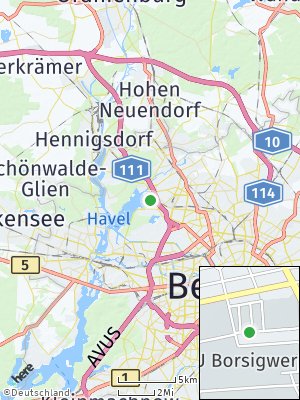 Here Map of Tegel