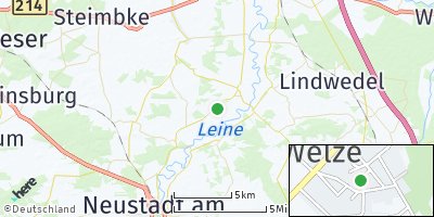 Google Map of Welze bei Wunstorf