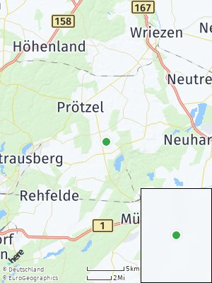 Here Map of Oberbarnim