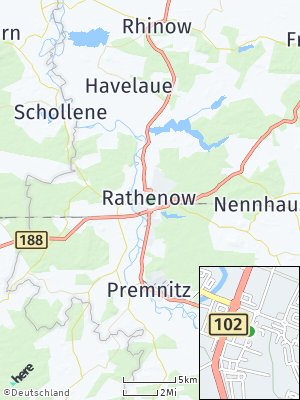 Here Map of Rathenow