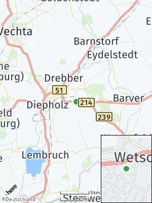 Here Map of Wetschen