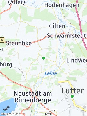 Here Map of Lutter bei Nienburg