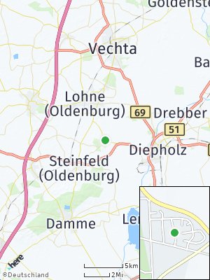 Here Map of Kroge bei Diepholz