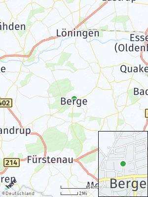 Here Map of Berge bei Quakenbrück