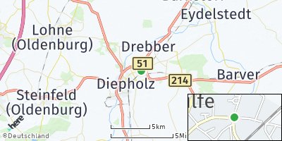 Google Map of Sankt Hülfe