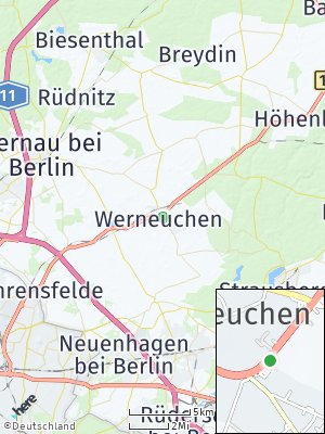 Here Map of Werneuchen
