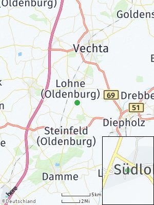 Here Map of Südlohne