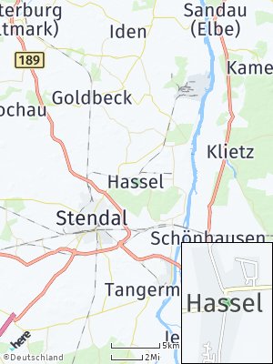 Here Map of Hassel bei Stendal