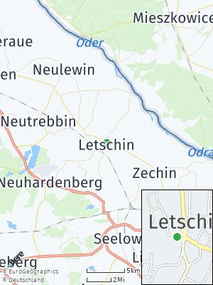 Here Map of Letschin