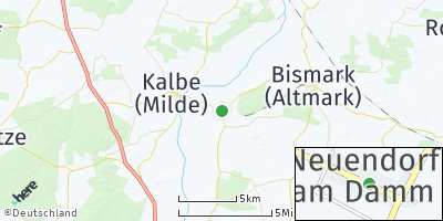 Google Map of Neuendorf am Damm