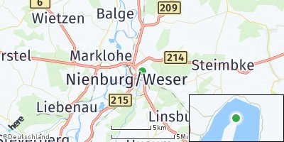 Google Map of Nienburg