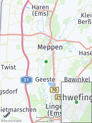 Here Map of Schwefingen
