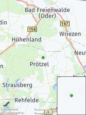 Here Map of Prötzel