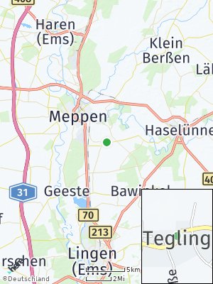 Here Map of Teglingen