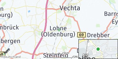 Google Map of Lohne