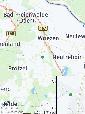 Here Map of Reichenow-Möglin