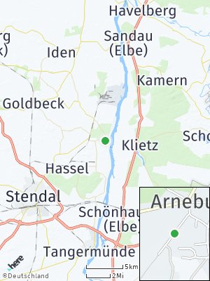 Here Map of Arneburg