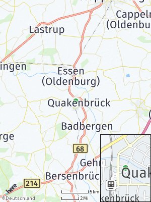 Here Map of Quakenbrück