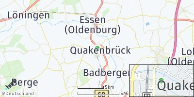 Google Map of Quakenbrück
