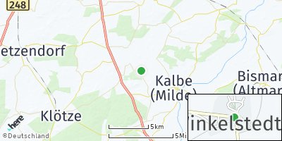 Google Map of Winkelstedt bei Kalbe