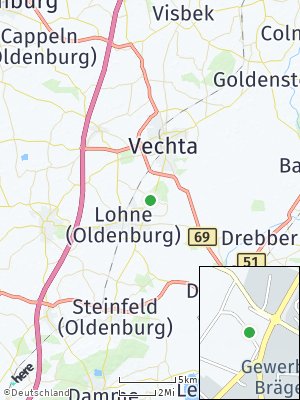 Here Map of Nordlohne