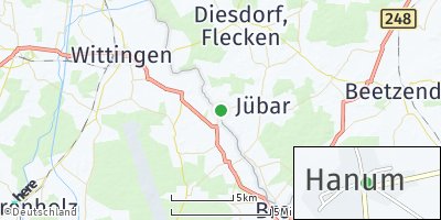 Google Map of Hanum