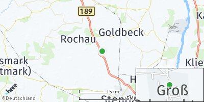Google Map of Groß Schwechten