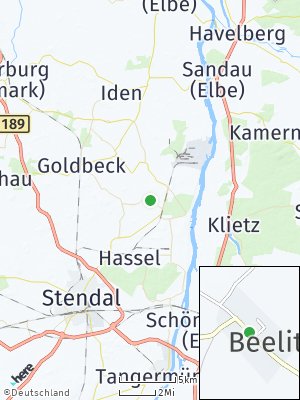 Here Map of Beelitz bei Stendal