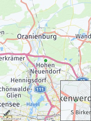 Here Map of Birkenwerder