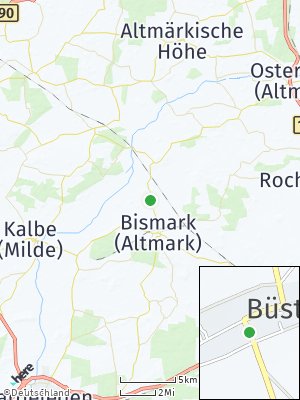 Here Map of Büste