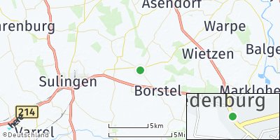 Google Map of Siedenburg
