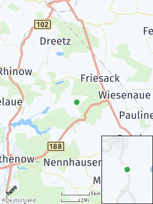 Here Map of Kleßen-Görne