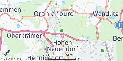 Google Map of Borgsdorf