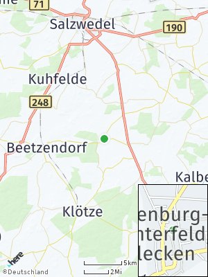 Here Map of Flecken Apenburg