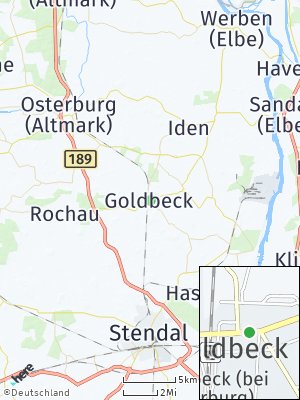 Here Map of Goldbeck