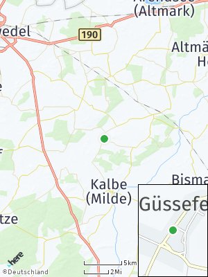 Here Map of Güssefeld