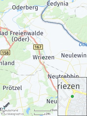 Here Map of Wriezen