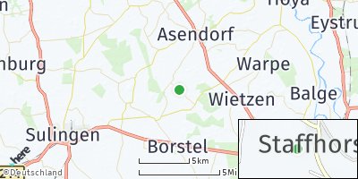 Google Map of Staffhorst