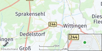 Google Map of Hankensbüttel